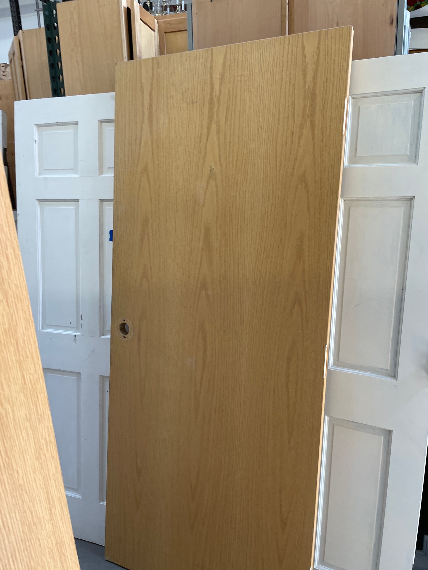 36x83.5 LHS Interior Solid Flush Slab, Wood [#J512.07]