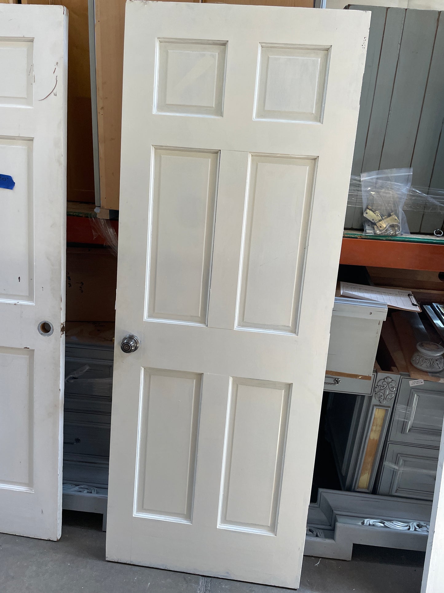 30x79.5 LHS Interior Hollow 6 Panel Slab, White [#J512.08]