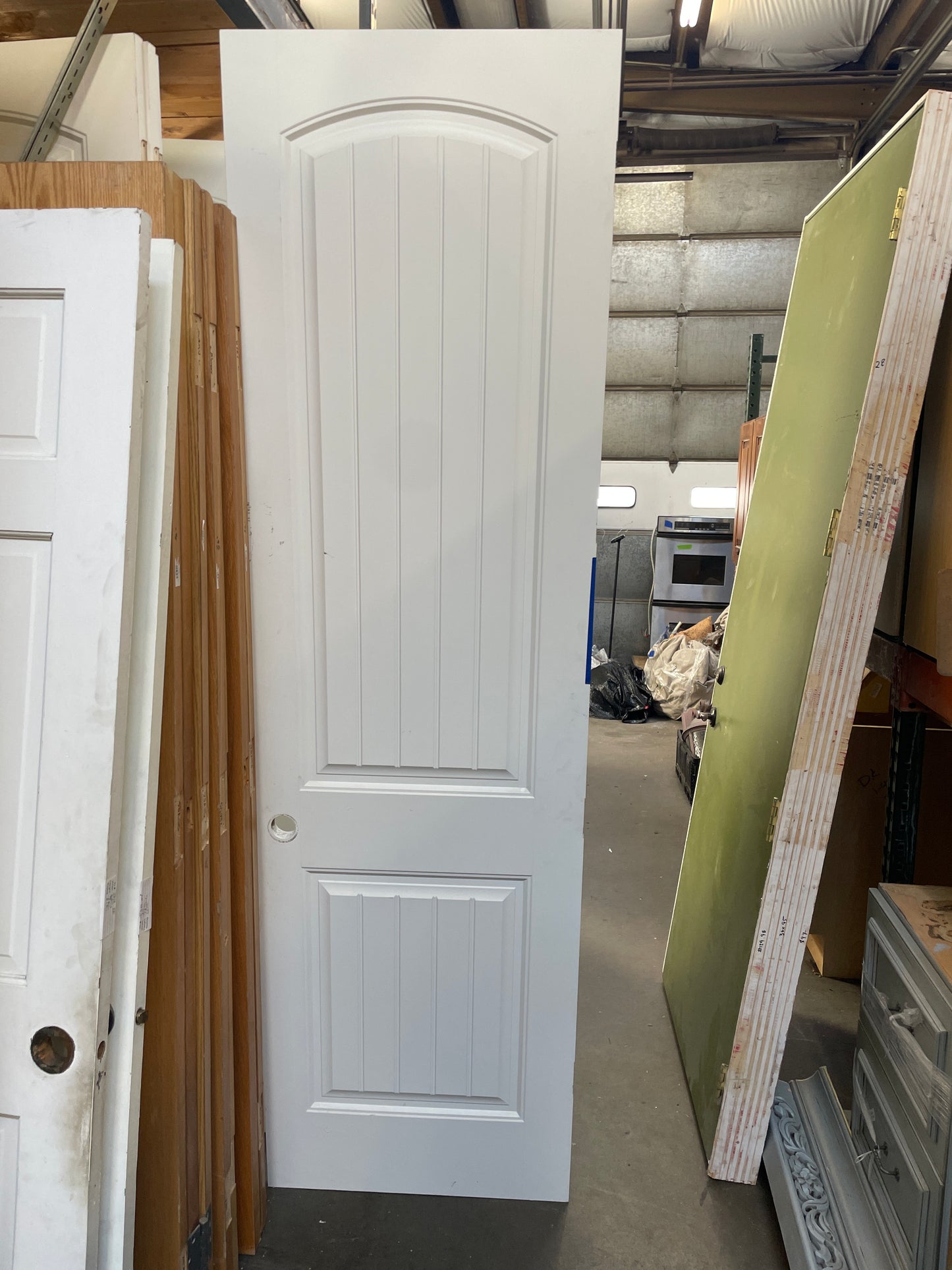 28x96 LHS Interior Hollow 2 Panel Slab, White [#J513.02]