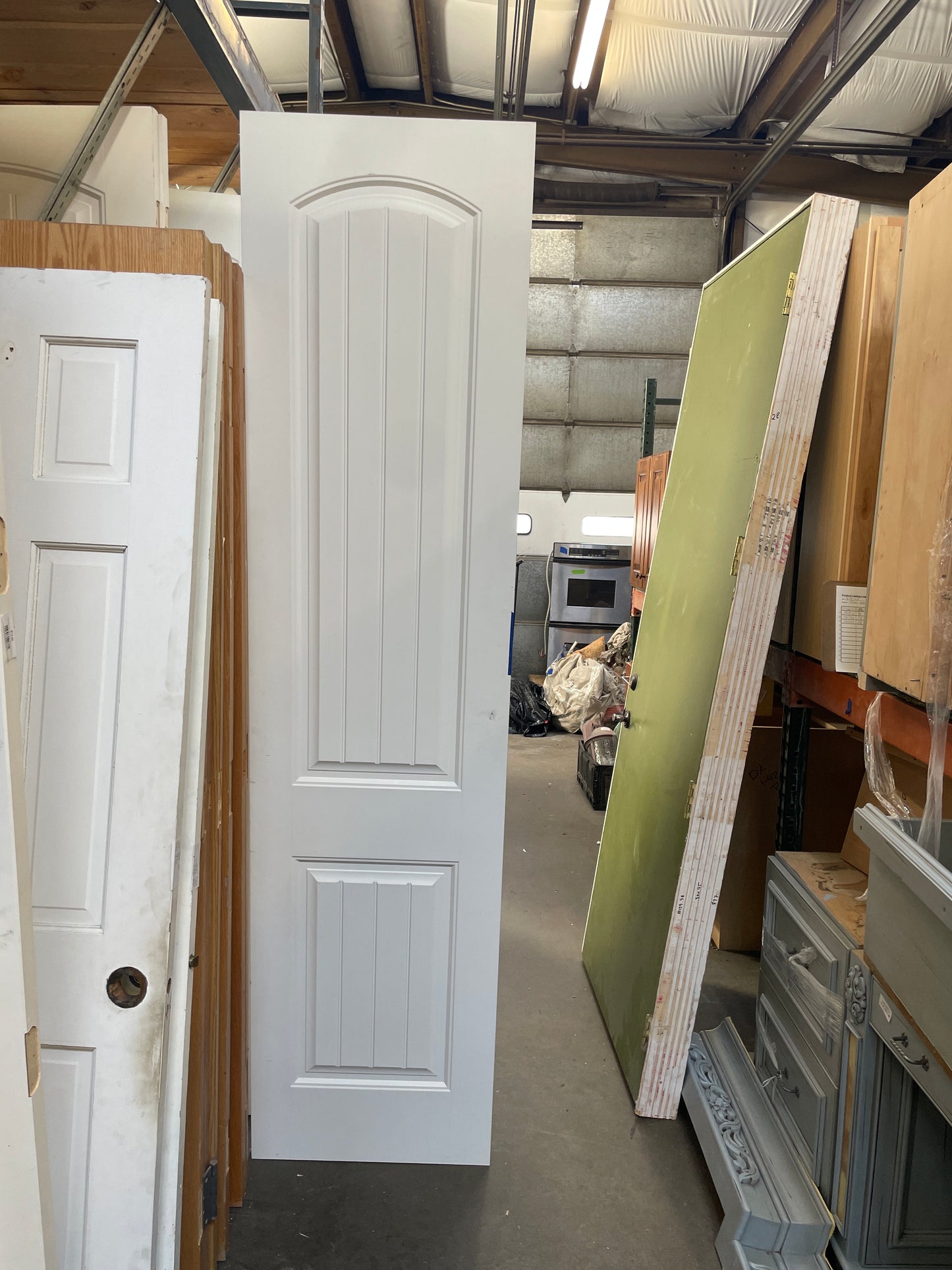 24x96 RHS Interior Hollow 2 Panel Slab, White [#J513.03]