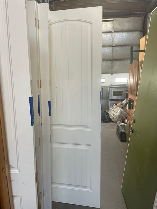 32x96 Interior Solid 2 Panel Slab Door, White [#J513.07]