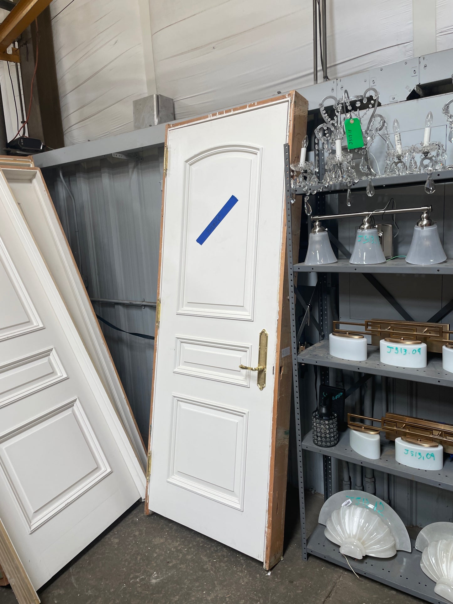 30x83 RHS Interior Solid 3 Panel Prehung Door, White [#J519.11]