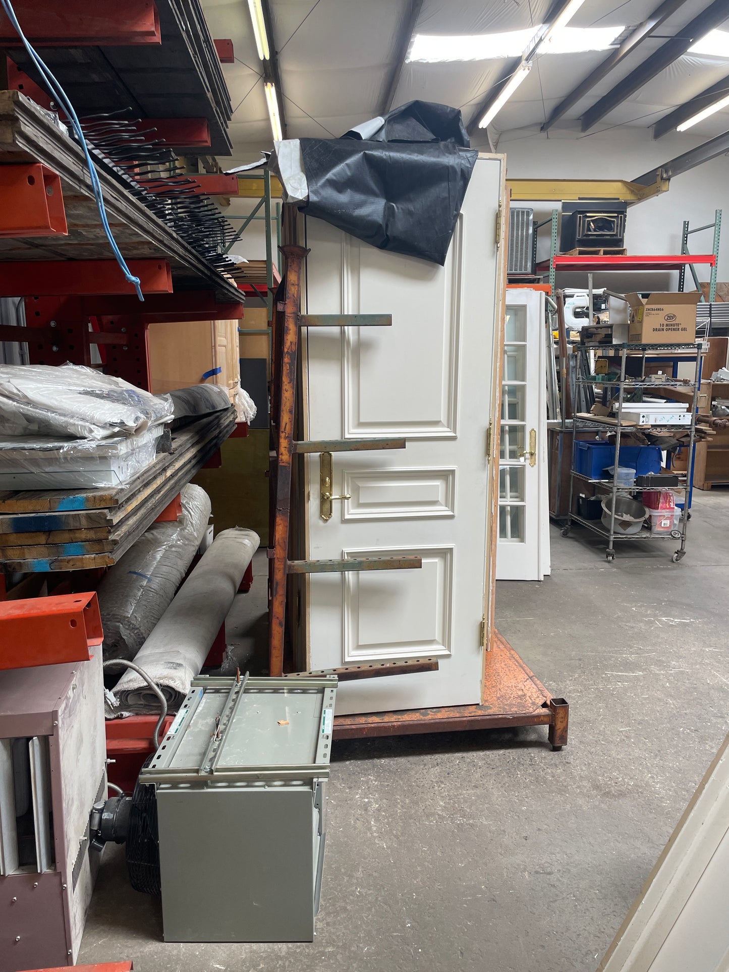 28x83 RHS Interior Solid 3 Panel Prehung Door, White [#J519.12]