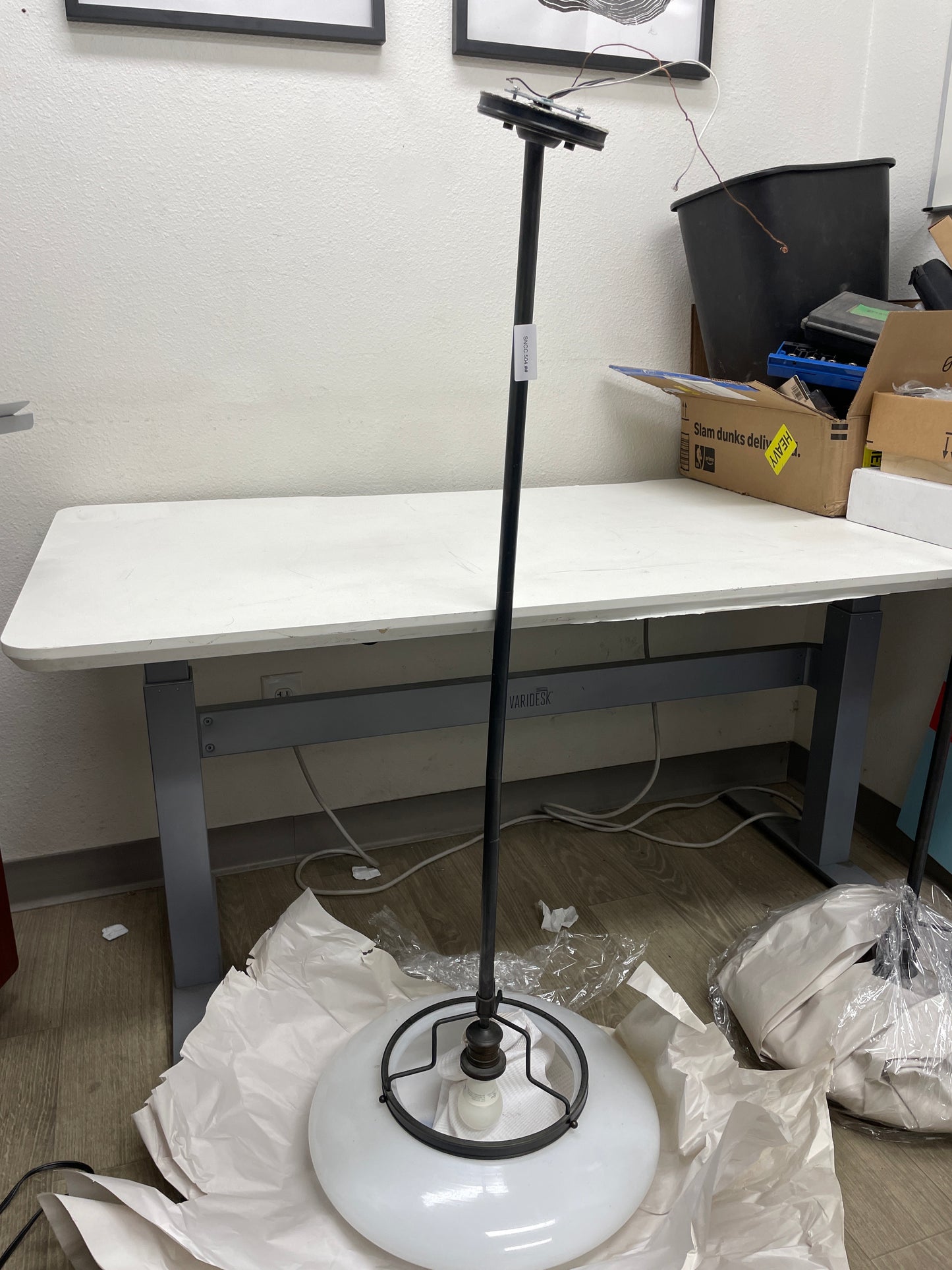 Industrial Farmhouse Pendant Light [#J520.03]