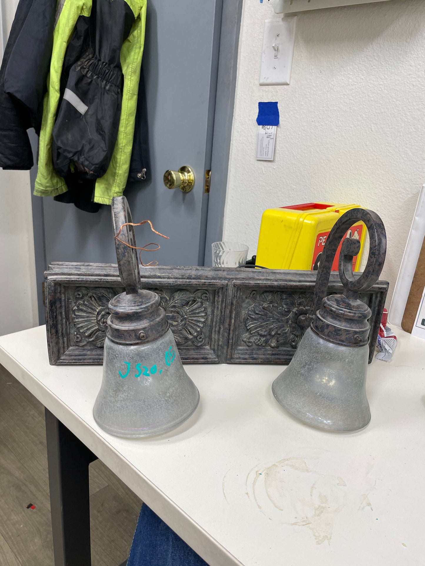 Rustic Bronze Double Vanity Light [#J520.05]