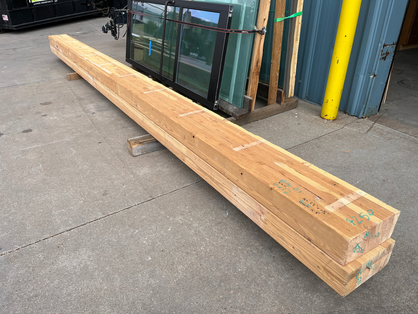 Structural Glulam Beam 6x12x19’4” Laminated Wood [816.01]