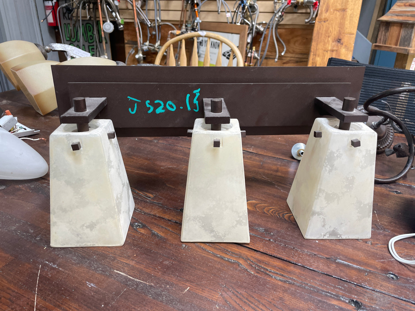 Modern Bronze 3-Light Vanity Fixture [#J520.13]