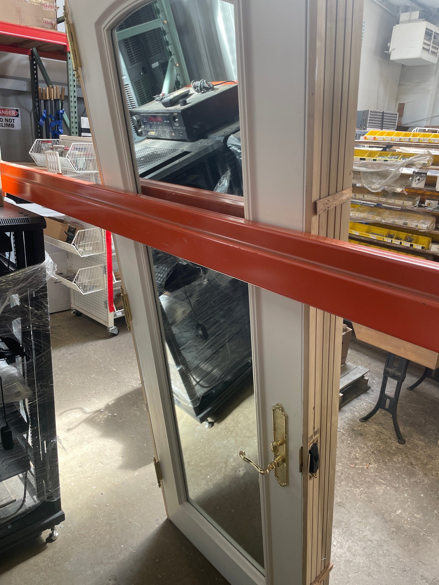 30x81 RHS Interior Solid 3 Panel Prehung Door, White [#J526.13]