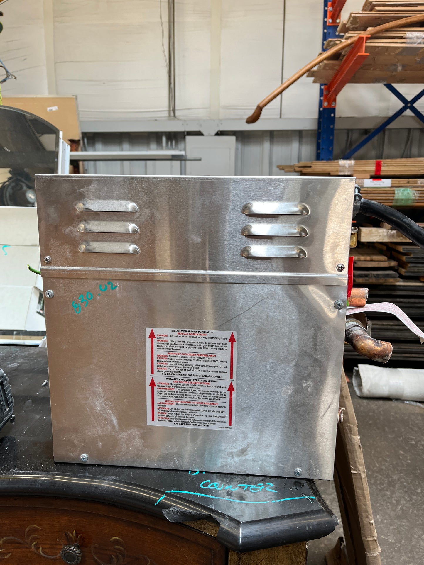 Brizo Steam Generator 8GE-TSG07-240-1 [830.02]