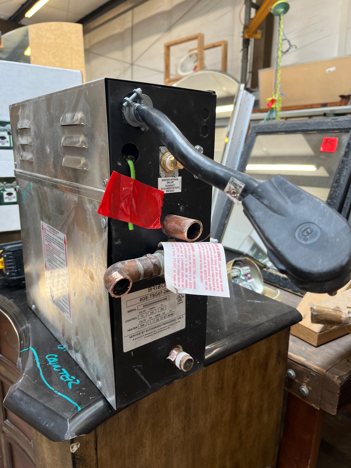 Brizo Steam Generator 8GE-TSG07-240-1 [830.02]