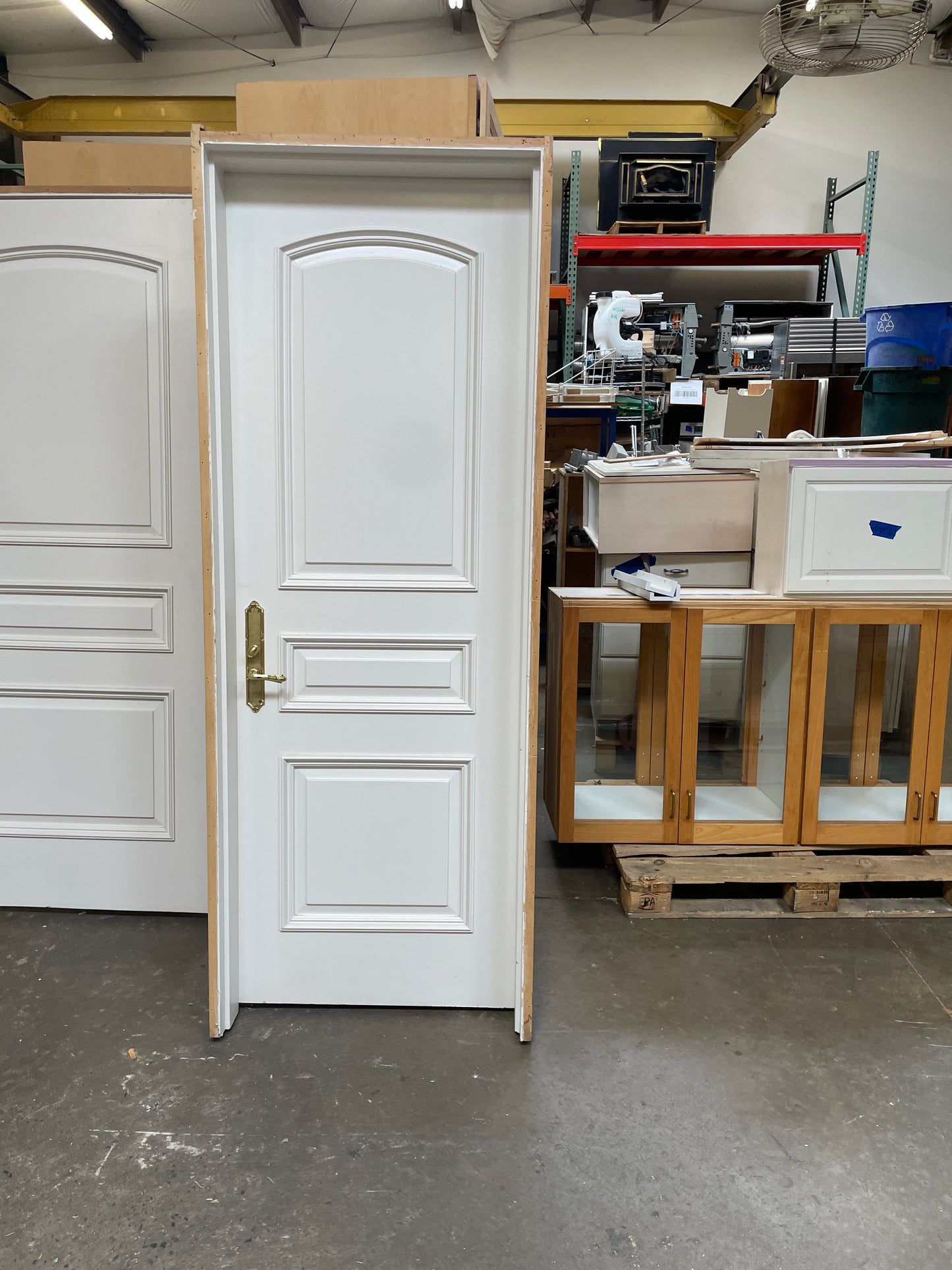 30x83 RHS Interior Solid 3 Panel Prehung Door, White [#J527.01]