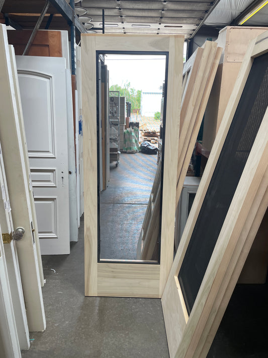 30x85 Exterior Solid Screen Slab Door, Unfinished [#J527.03]