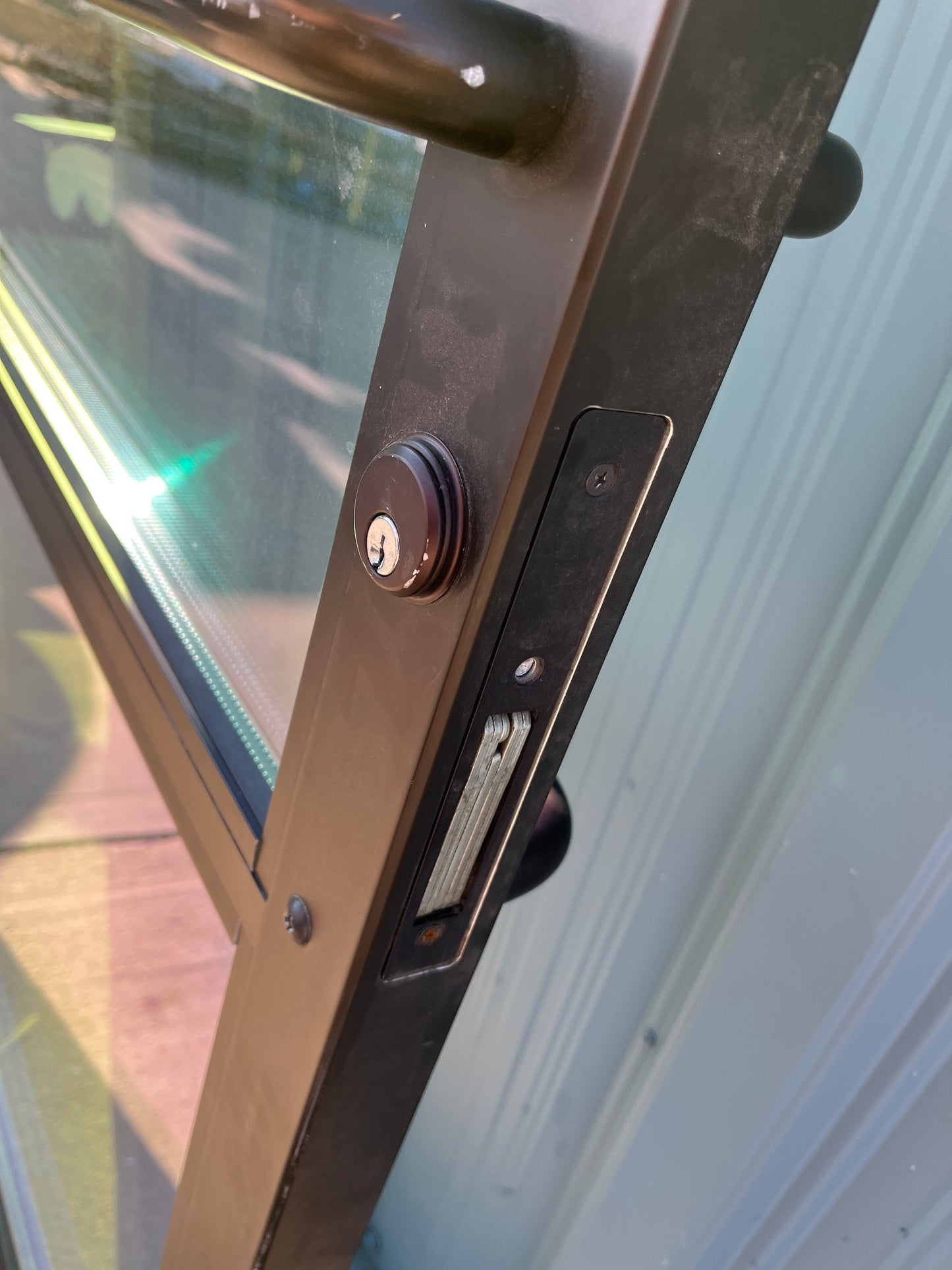 Metal and Glass Commercial Door 36 ⅝" x 94" [904.01]