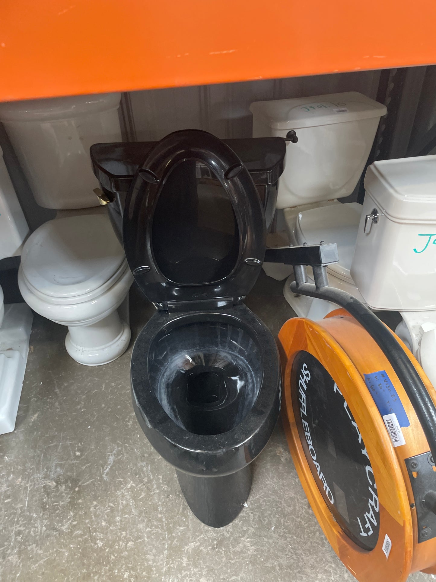 Kohler Black Elongated Toilet Soft Close Seat [#J603.07]