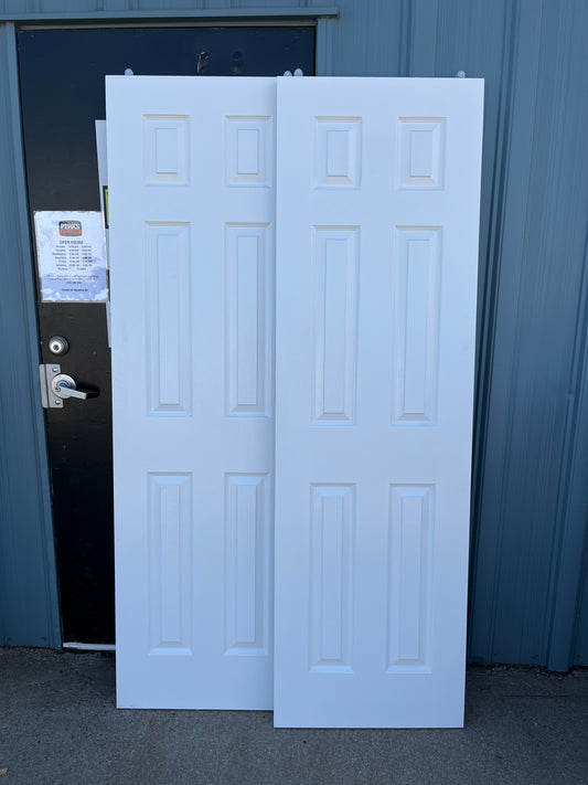 Set of 6-Panel Bypass Closet Doors [911.01(1)]