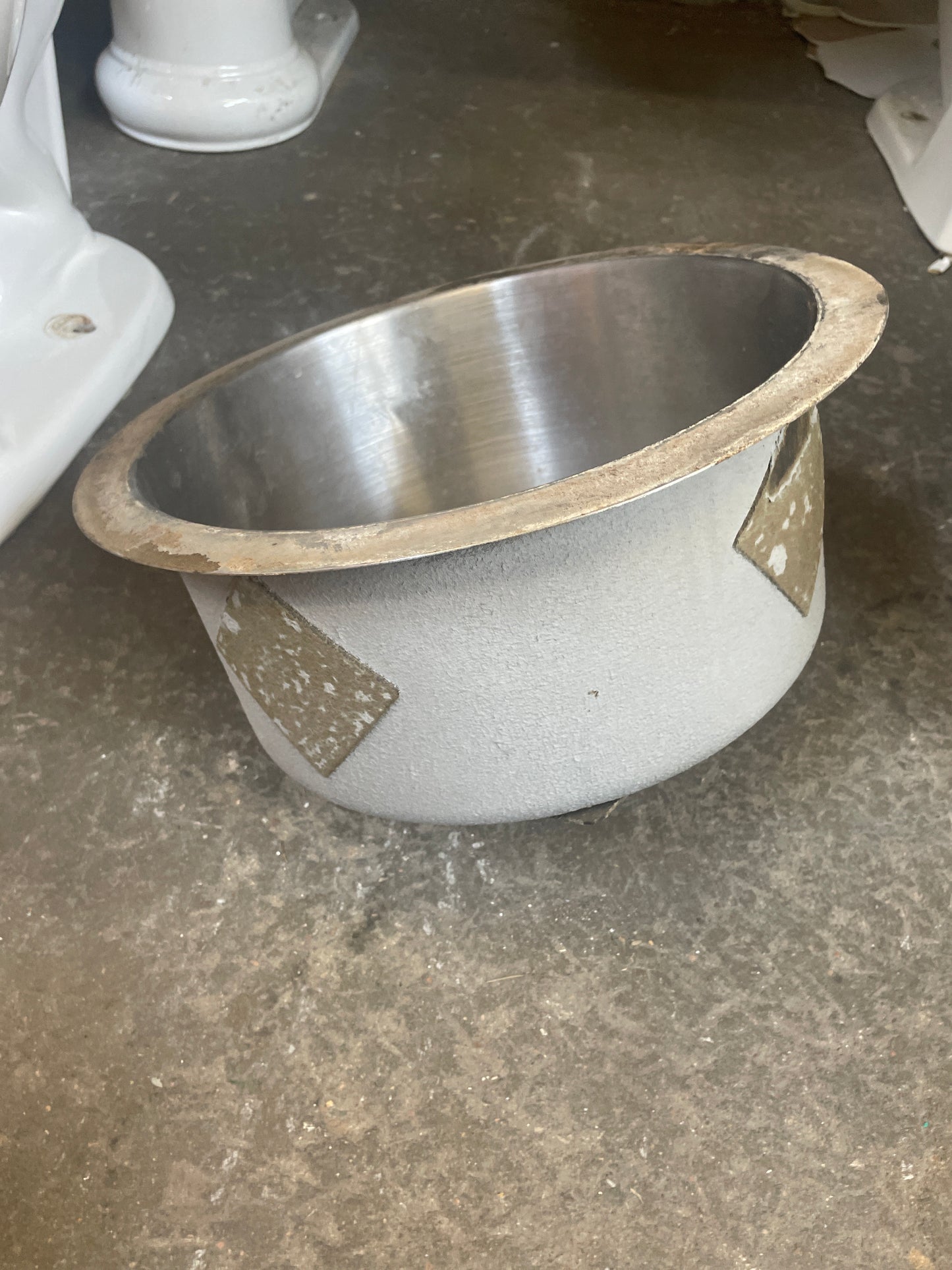 15in Round Drop-In Sink, Single Basin Stainless [#J615.15]