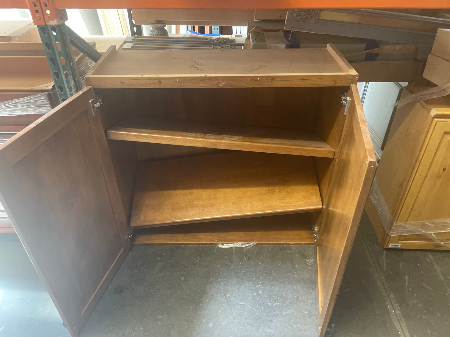 40in Upper Cabinet, Wood Finish [#J616.10]