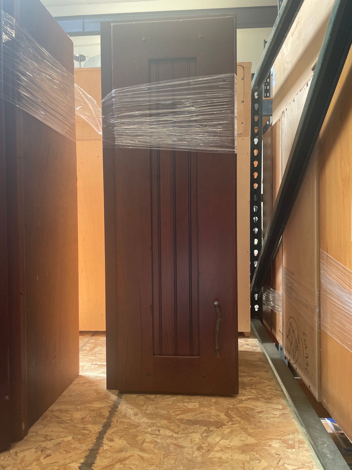 13in Upper Cabinet, Dark Wood Finish [#J616.13]