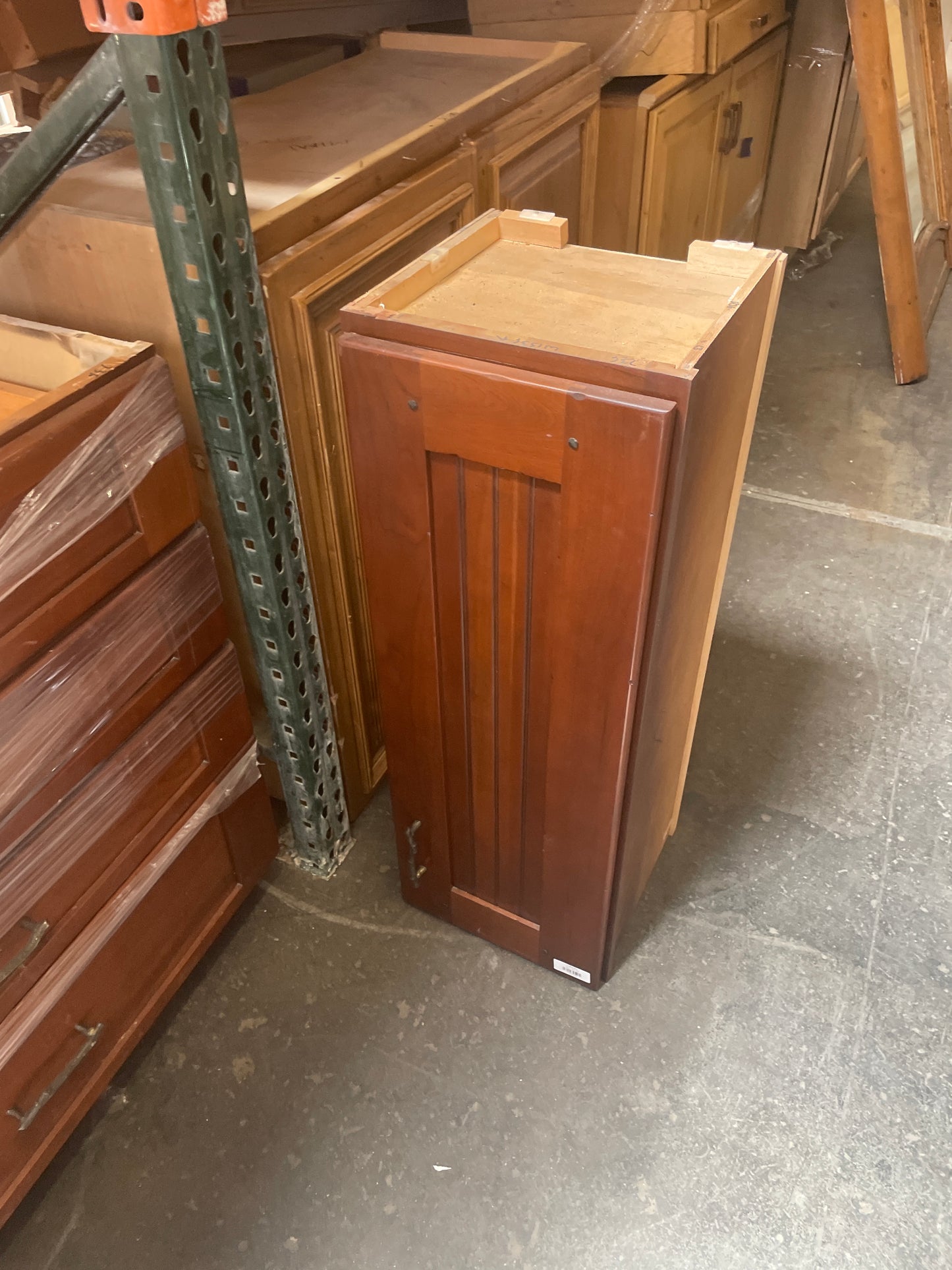 13in Upper Cabinet, Dark Wood Finish [#J616.14]