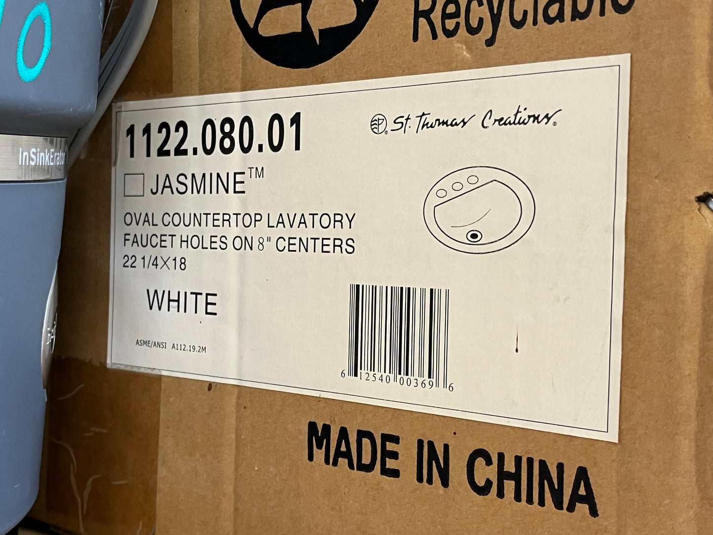 St. Thomas Creations “Jasmine” Oval Countertop Sink [913.11]