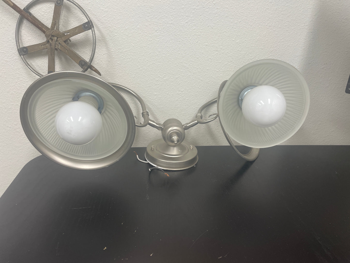 2-Light Wall Sconce, Brushed Nickel [#J623.02]