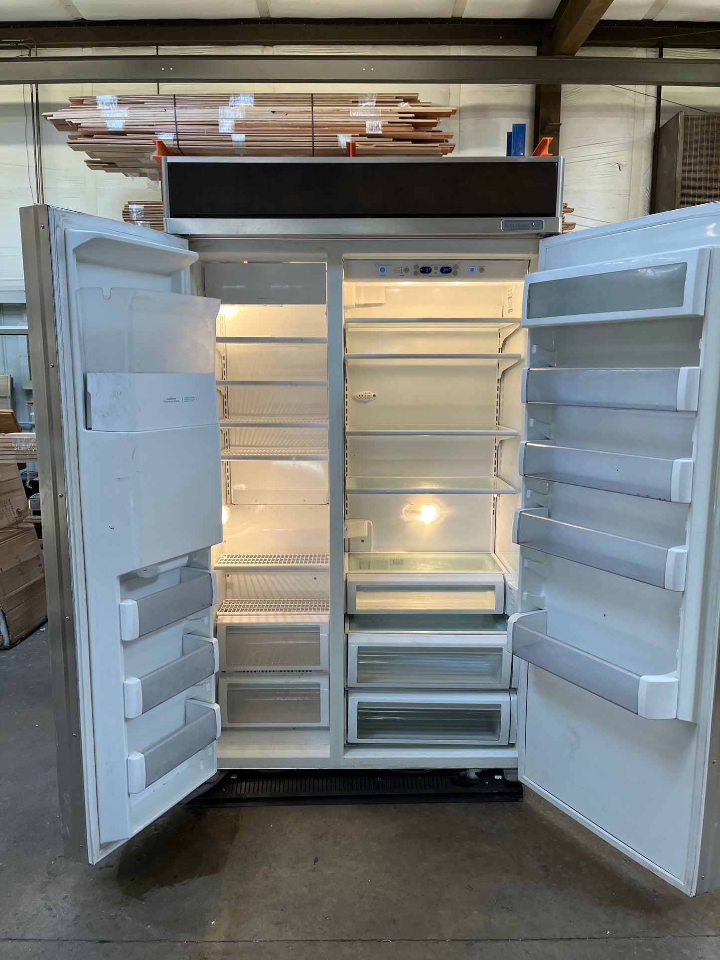 KitchenAid Built-In Side-by-Side Refrigerator [916.91]