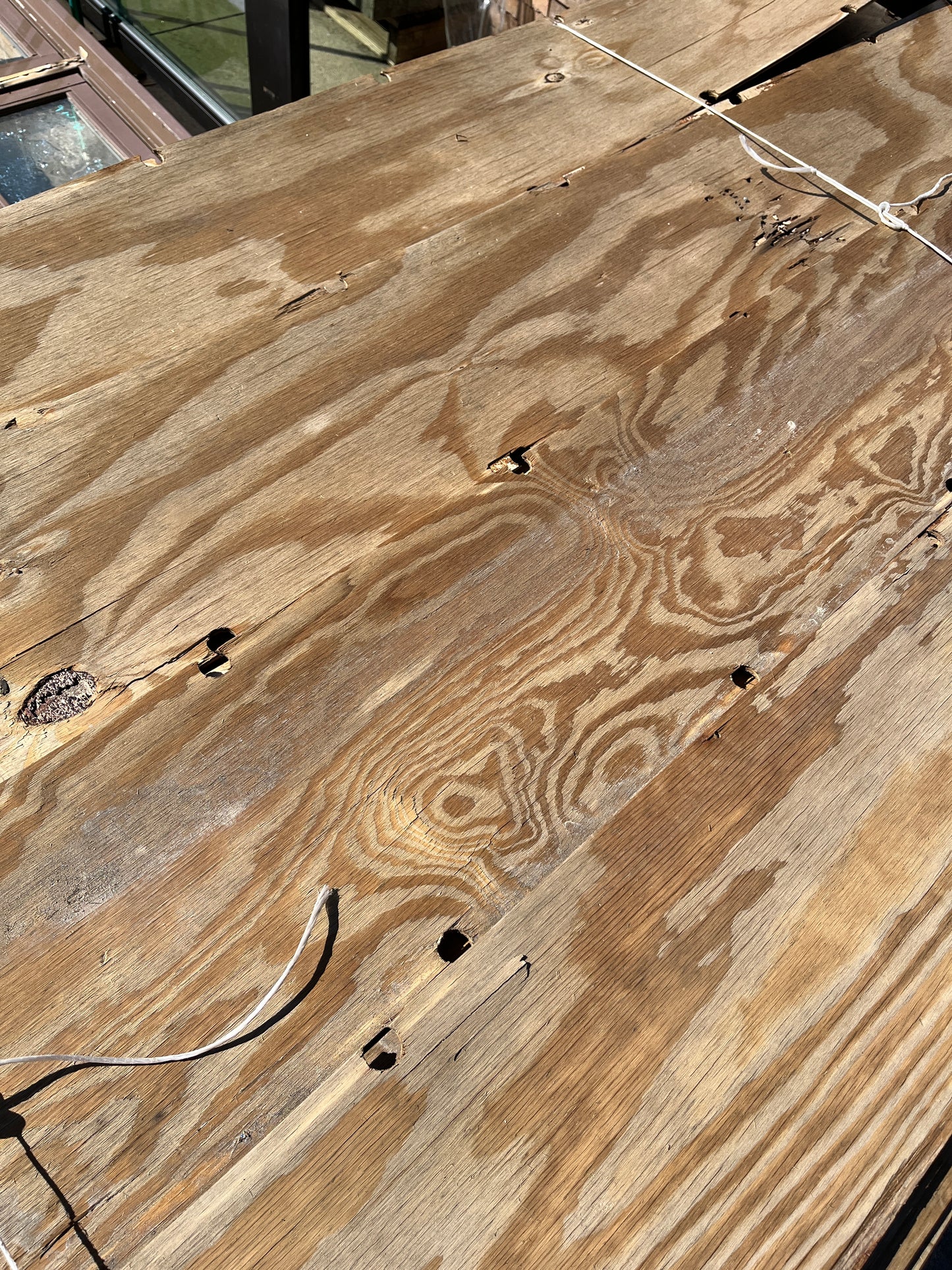 1/4" Salvaged Plywood Strips