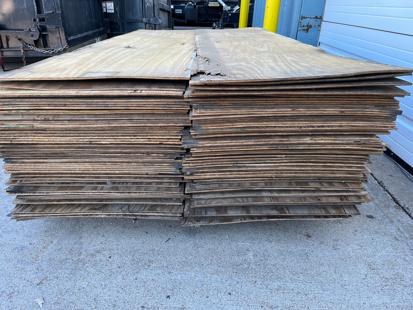 1/4" Salvaged Plywood Strips