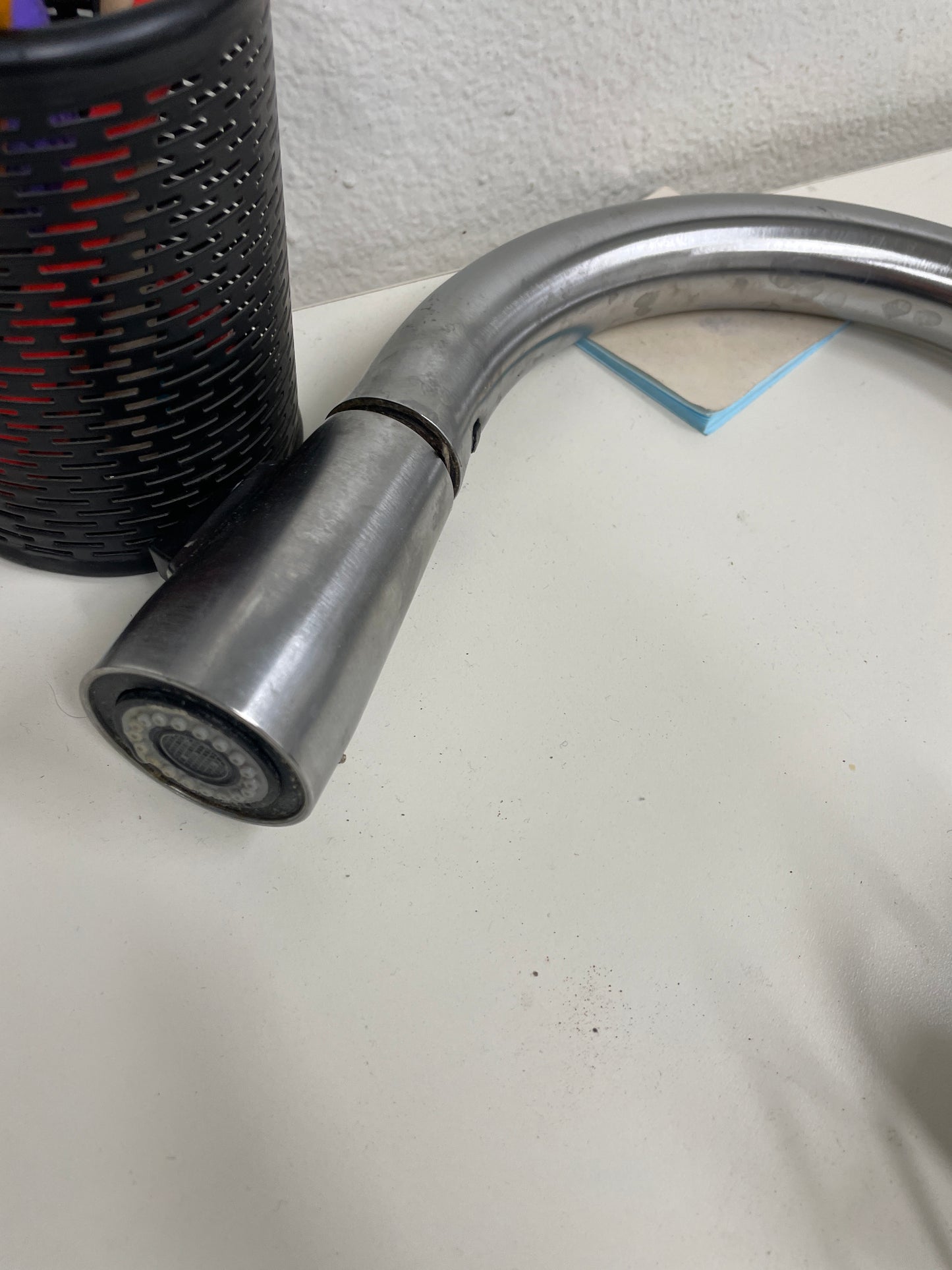 Reclaimed Pull-Out Kitchen Faucet, Brushed Nickel