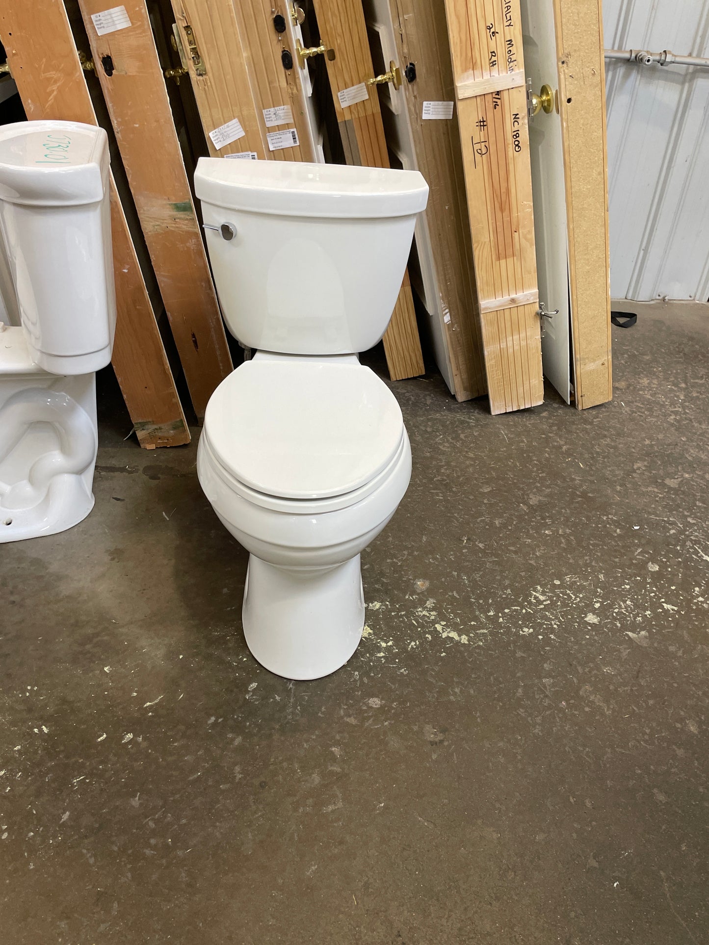 Kohler Elongated Two-Piece Single Flush Toilet, White [#J730.02]