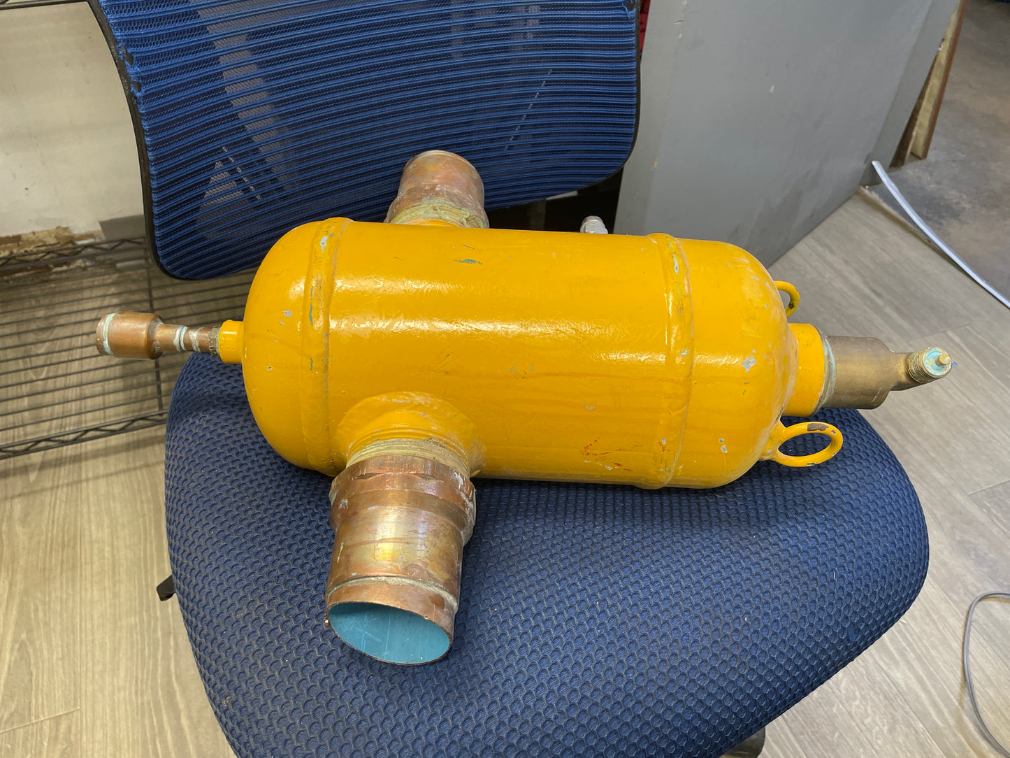 Spirotherm Spirovent Superior Yellow Bladder Accumulator, VSR 250 MT