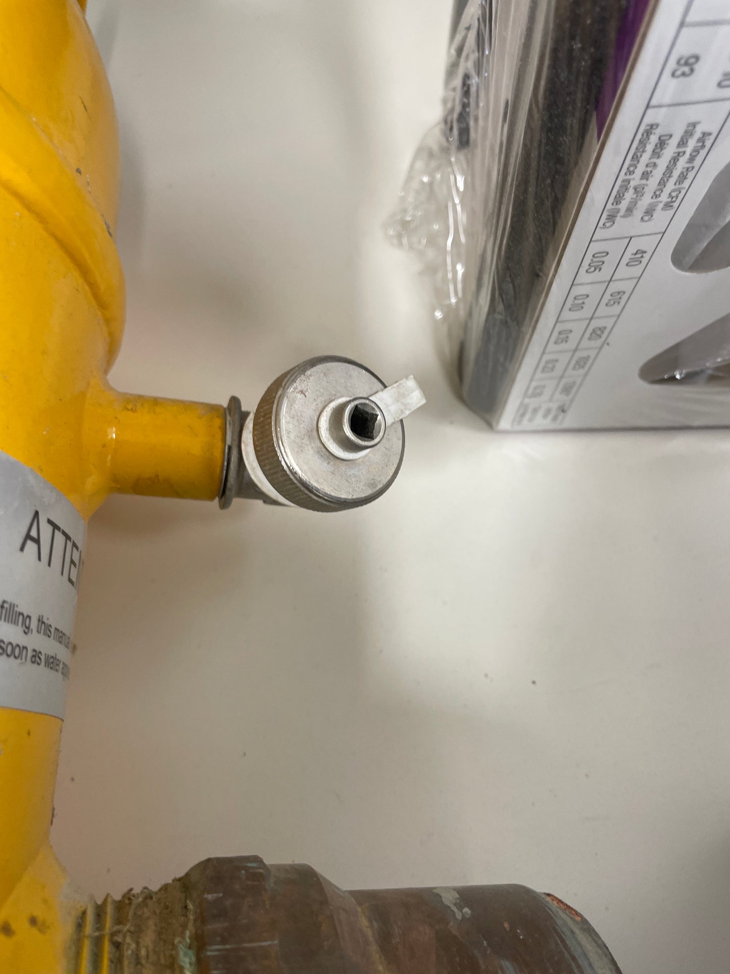 Spirotherm Spirovent Superior Yellow Bladder Accumulator, VSR 250 MT