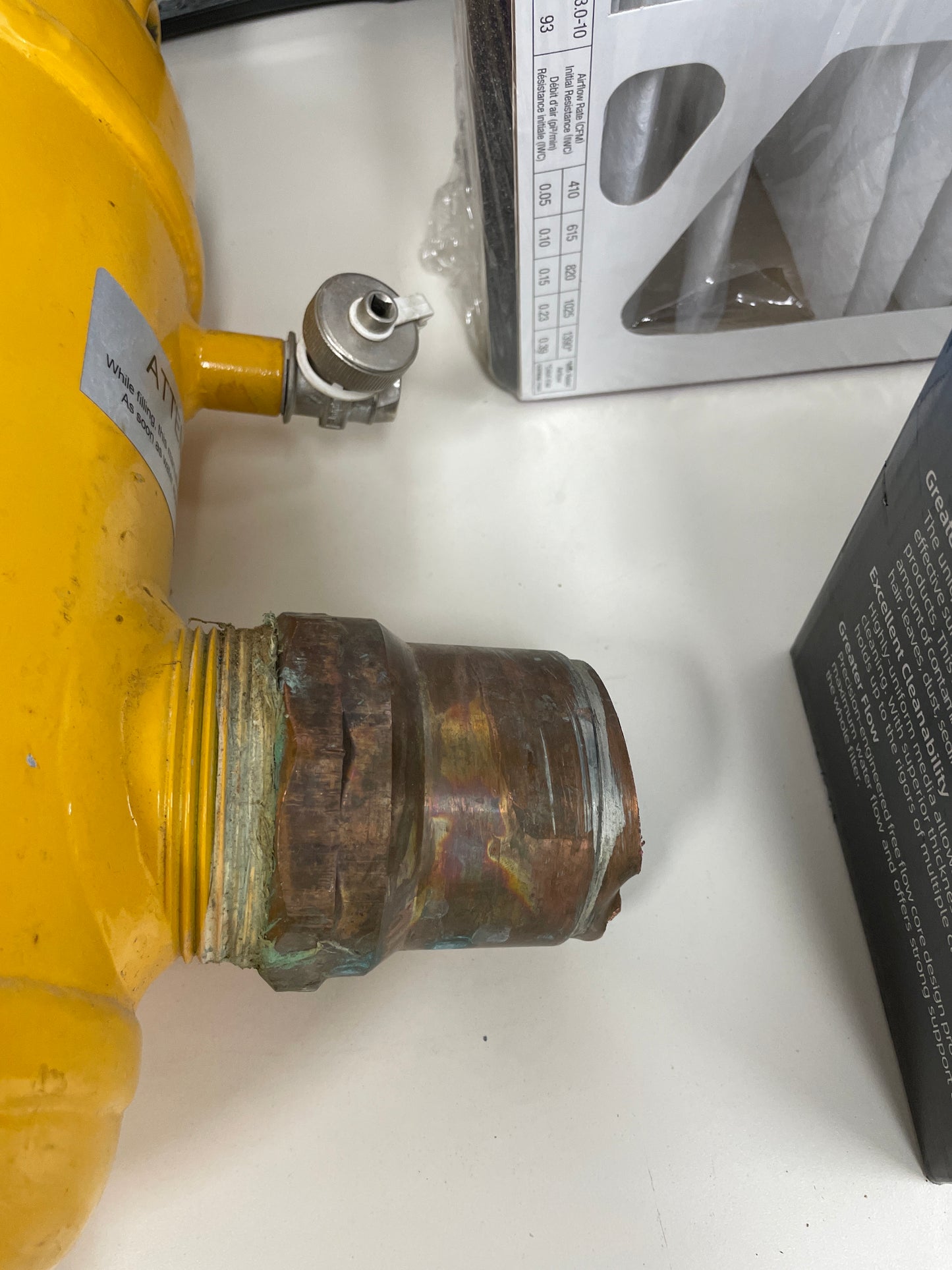 Spirotherm Spirovent Superior Yellow Bladder Accumulator, VSR 250 MT