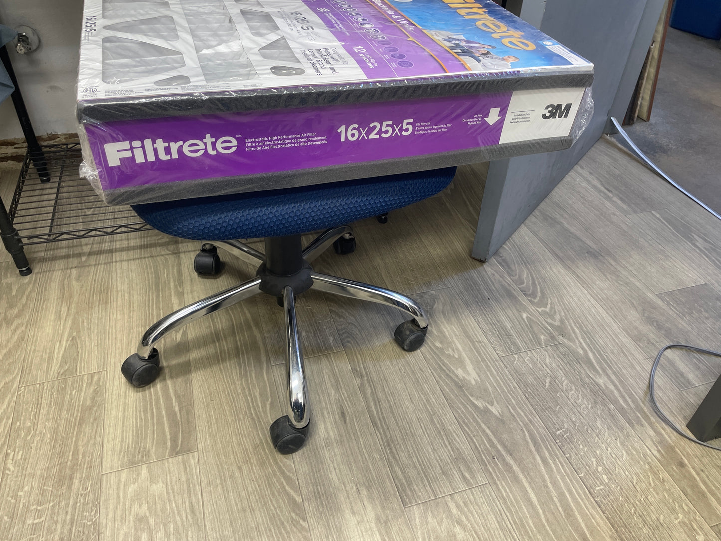 3M Filtrete 1550 MPR Air Filter 16x25x5, Allergens Bacteria and Virus