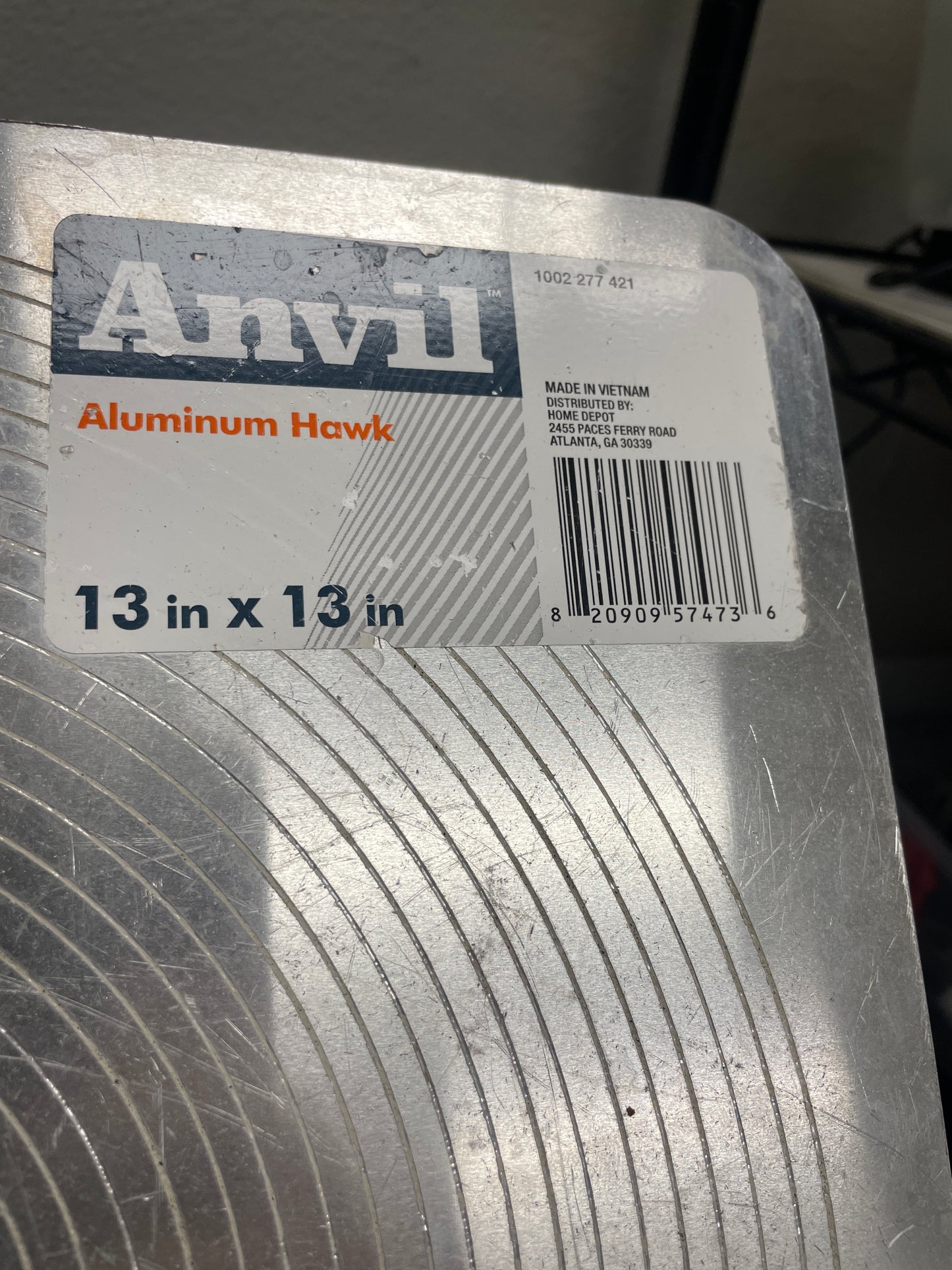 Anvil Aluminum Hawk Screen 13x13 inches