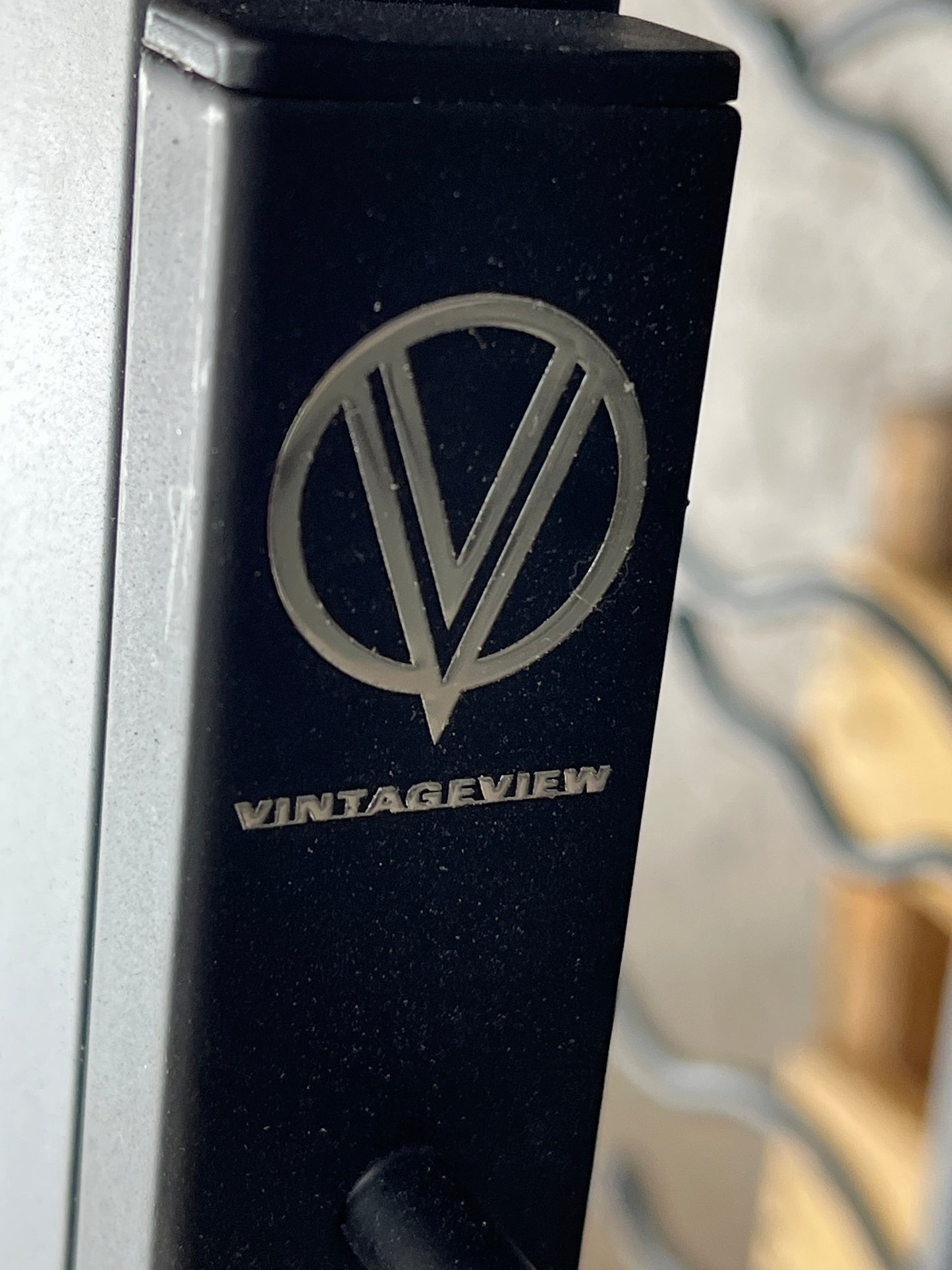 VintageView Metal Wine Rack – 84-Bottle Wall Mount Display ID #1006.01 (1–3)