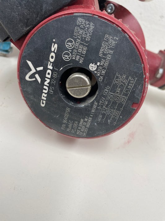 Grundfos UPS 32-80F Hydronic Circulation Pump, 115V