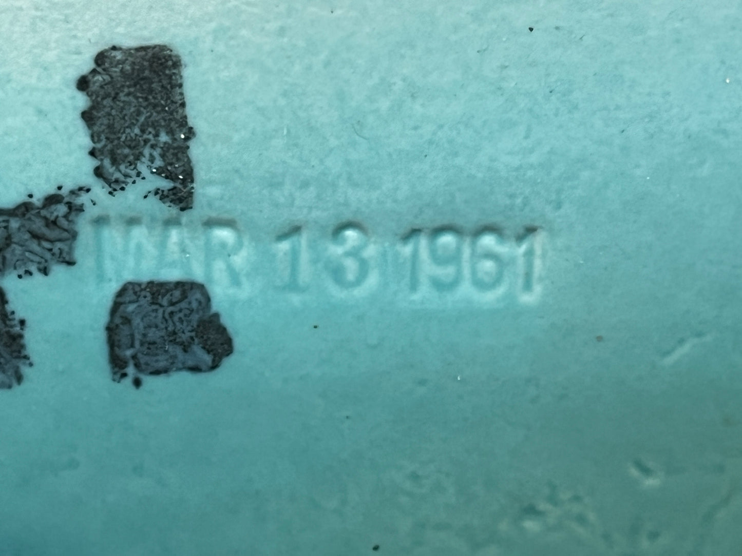 Vintage Crane “Neuday” Bathroom Set – Turquoise, 1961 [1009.01]