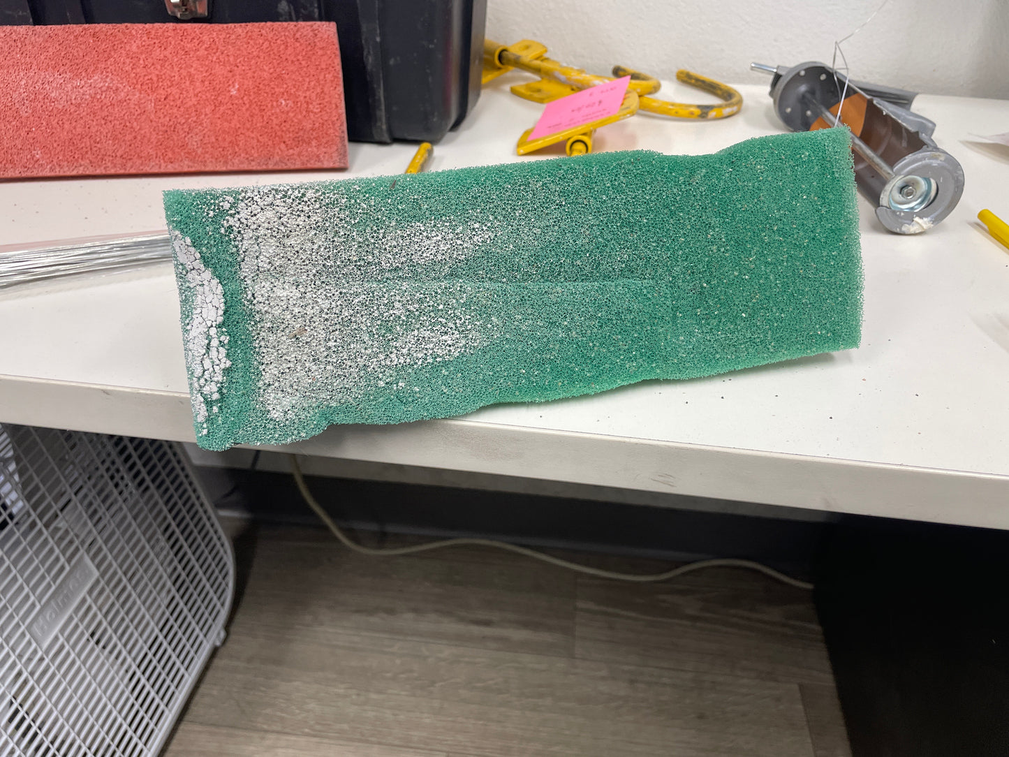 Anvil Green Foam Float Trowel, 12 x 4 Inch