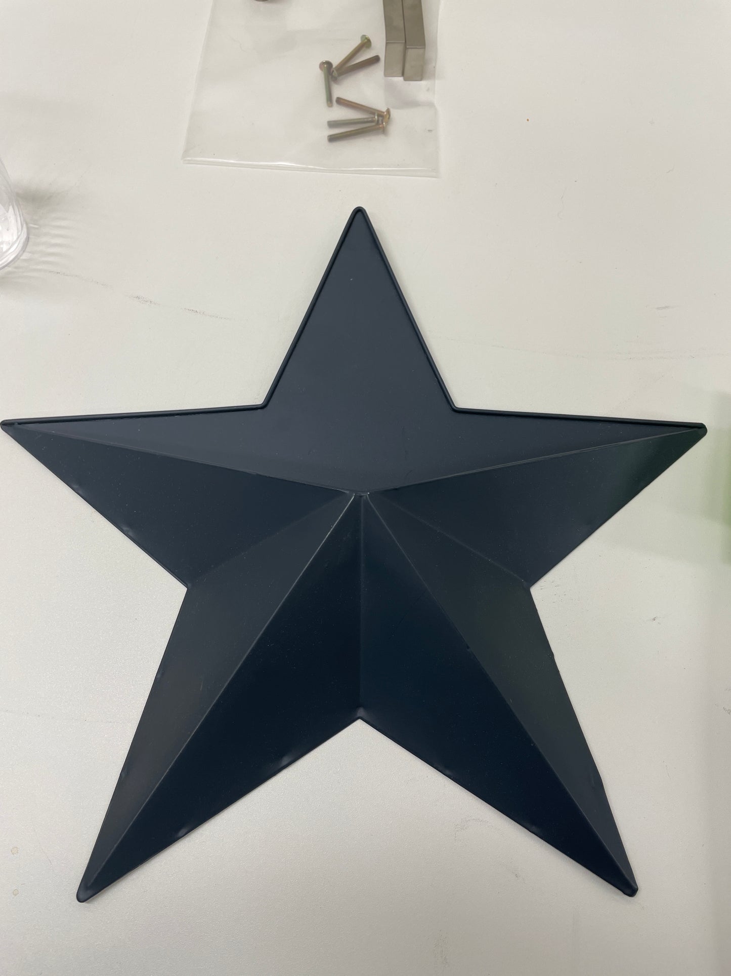 Star Wall Sign, Blue