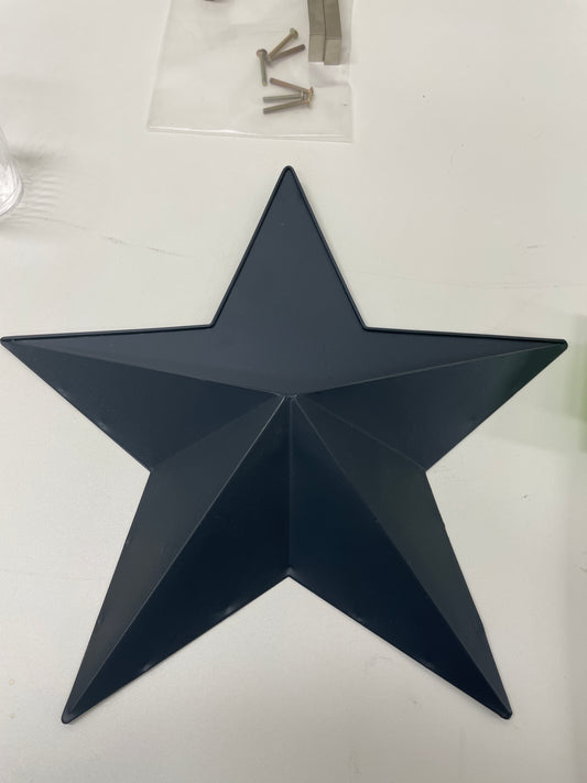 Star Wall Sign, Blue