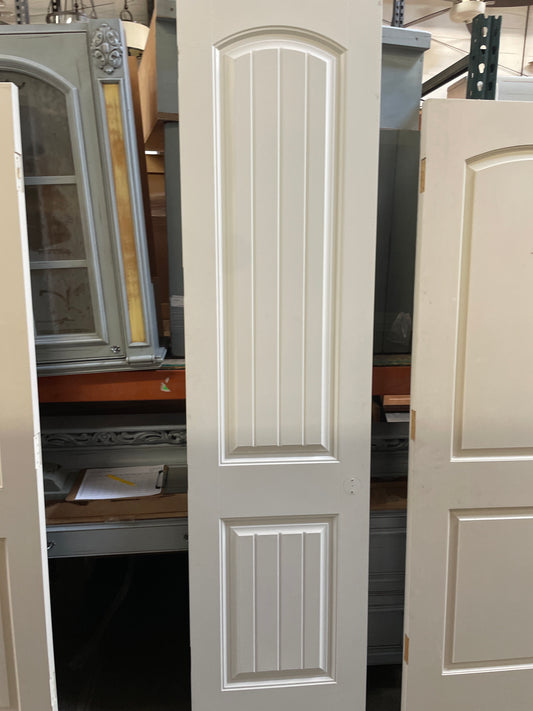 24x96 LHS Interior Hollow 2 Panel Slab Door, White