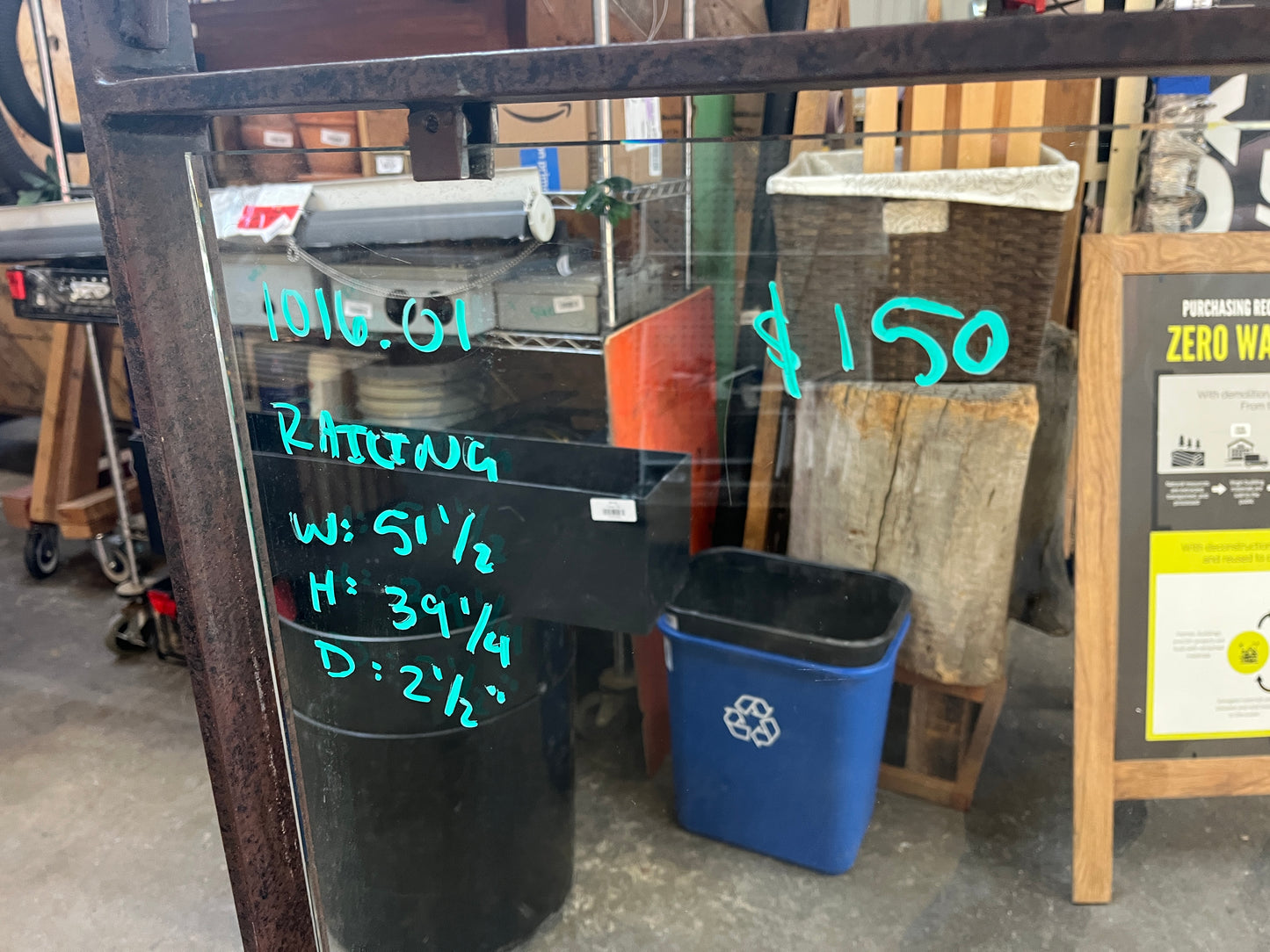 Metal & Glass Railing Panel [1016.01]