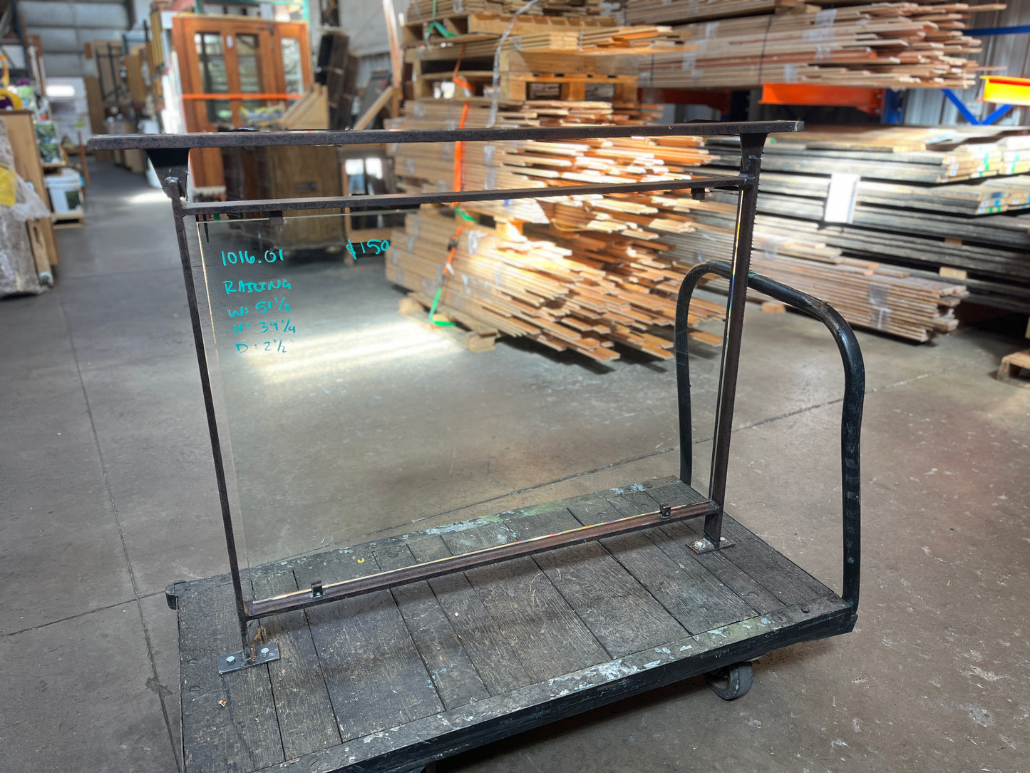 Metal & Glass Railing Panel [1016.01]