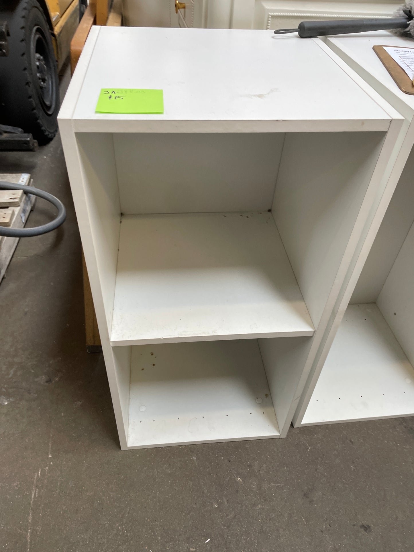 16in Wall Cabinet, White Painted Finish