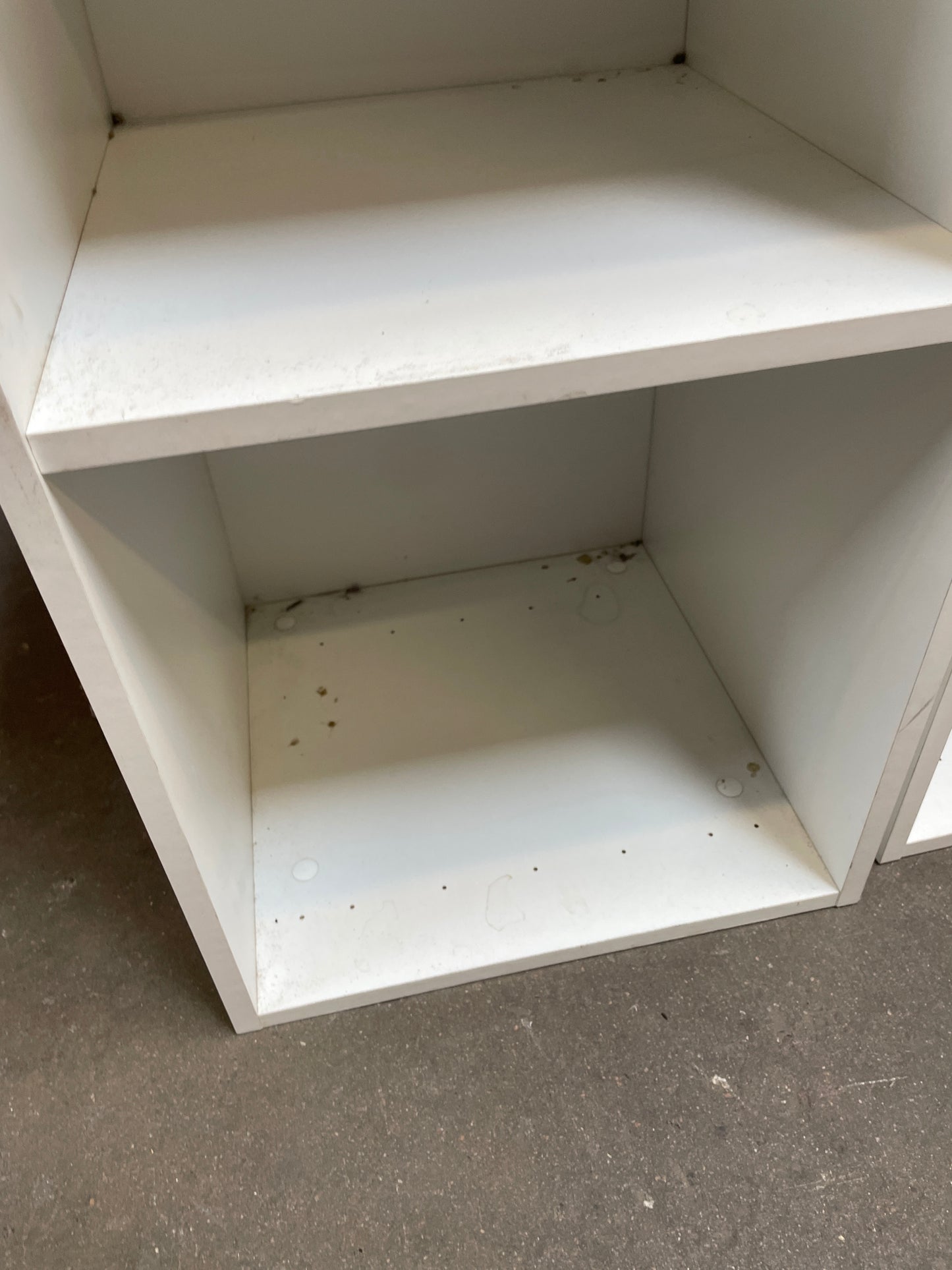 16in Wall Cabinet, White Painted Finish