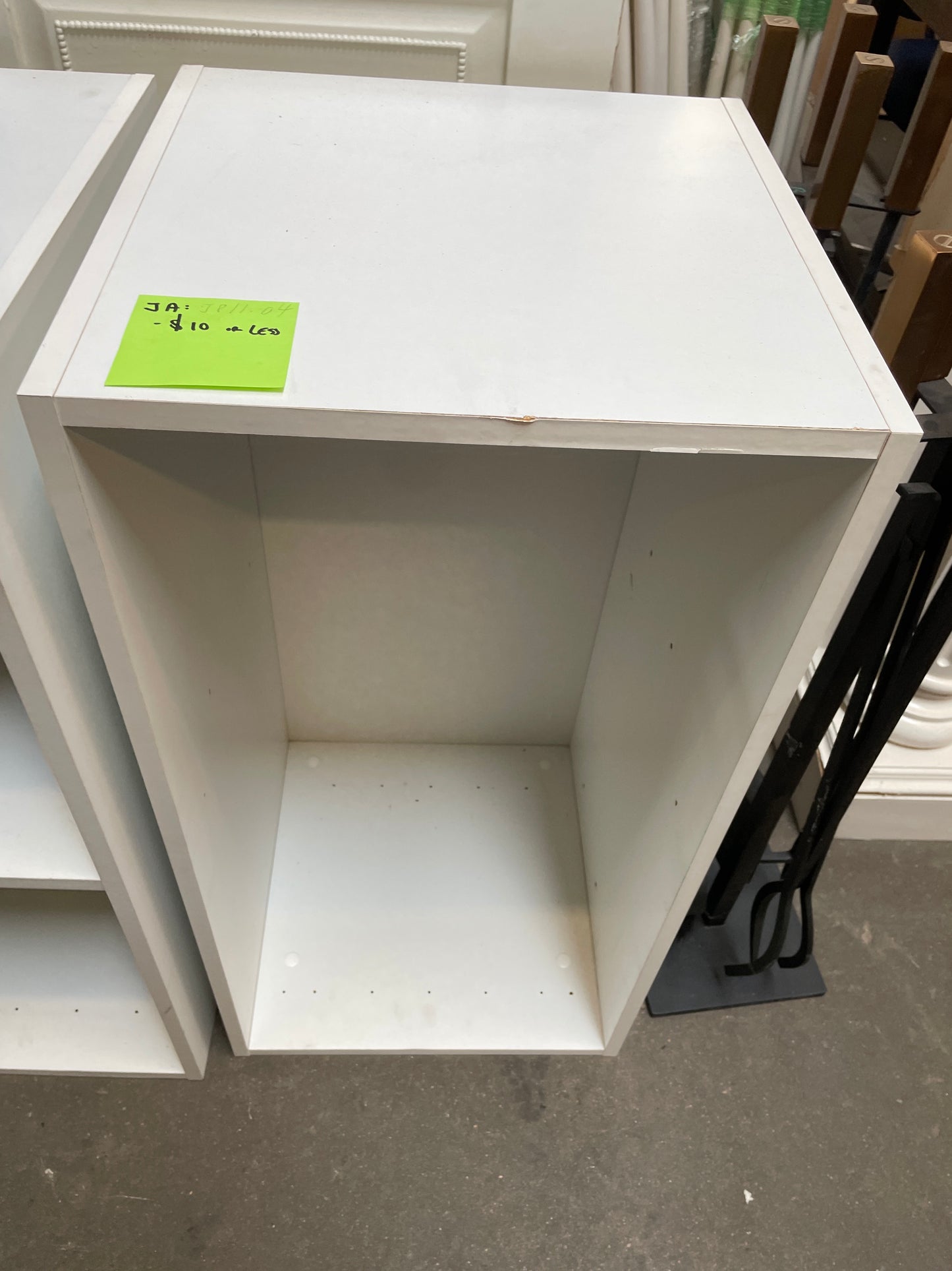 16in Wall Cabinet, White Painted Finish