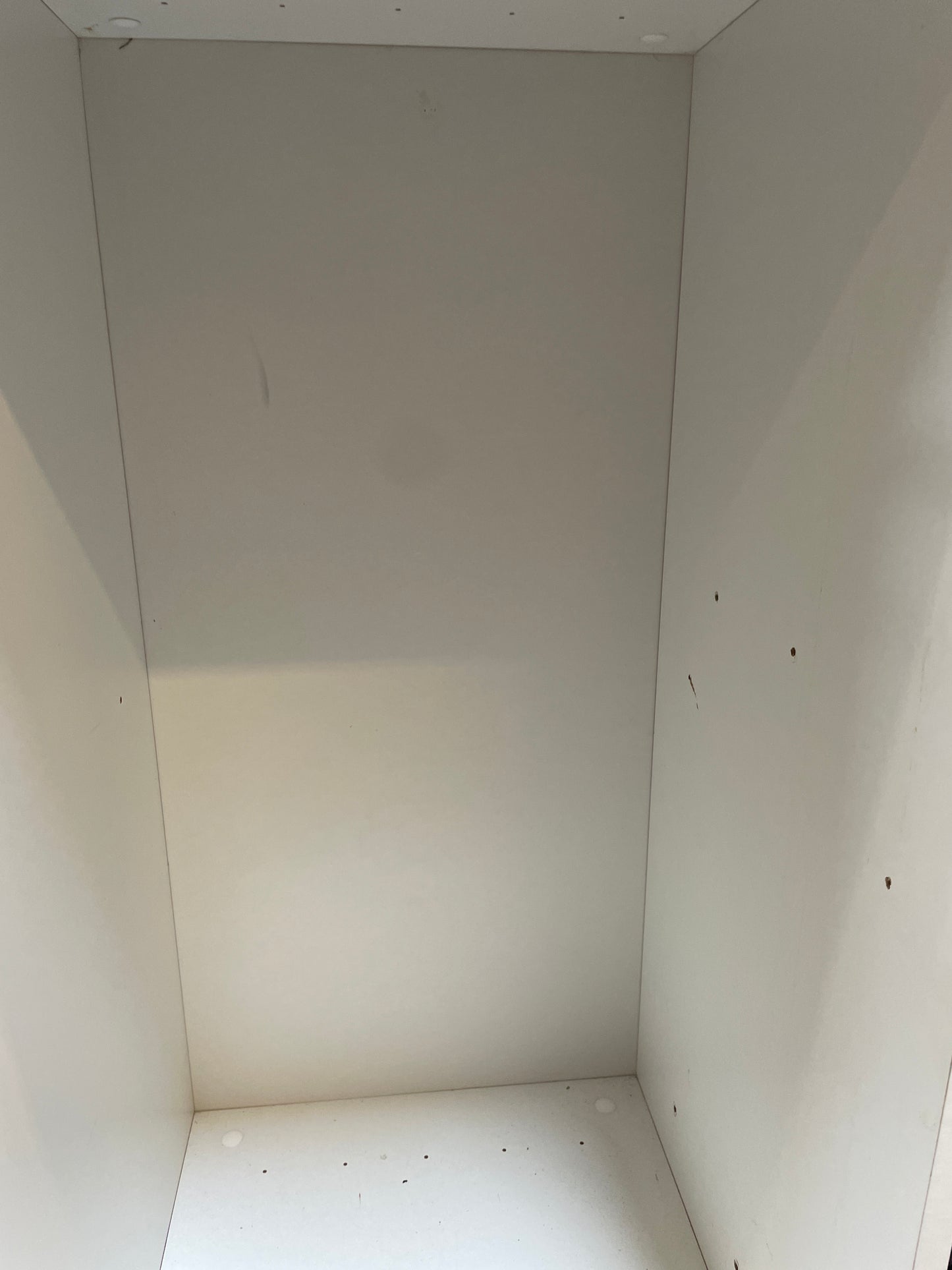 16in Wall Cabinet, White Painted Finish