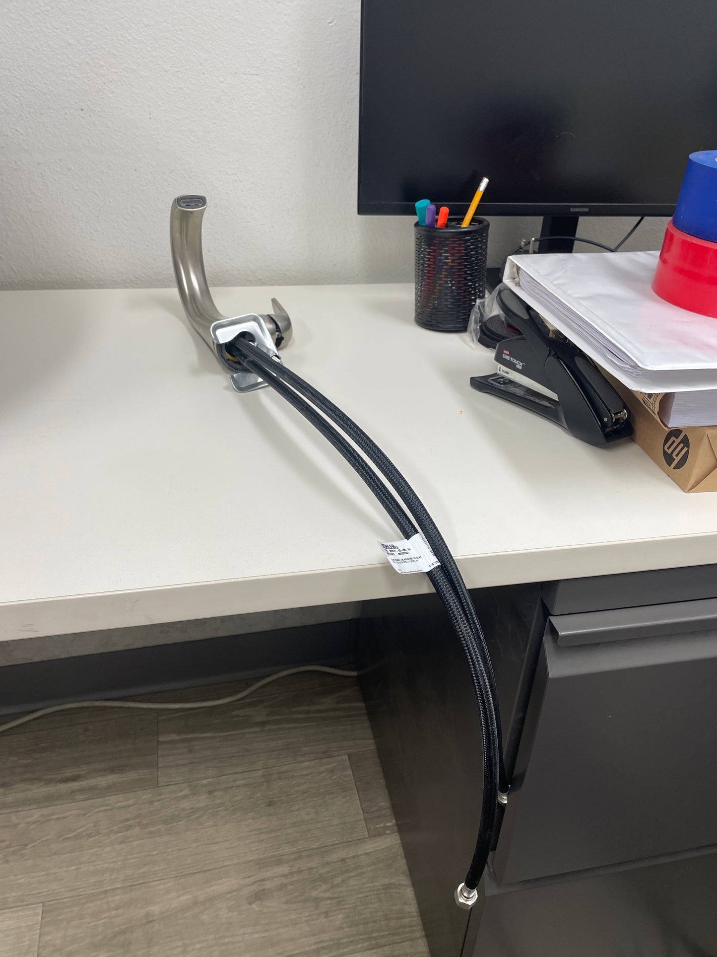 Kohler Reclaimed Single-Handle Kitchen Faucet, Vibrant Stainless