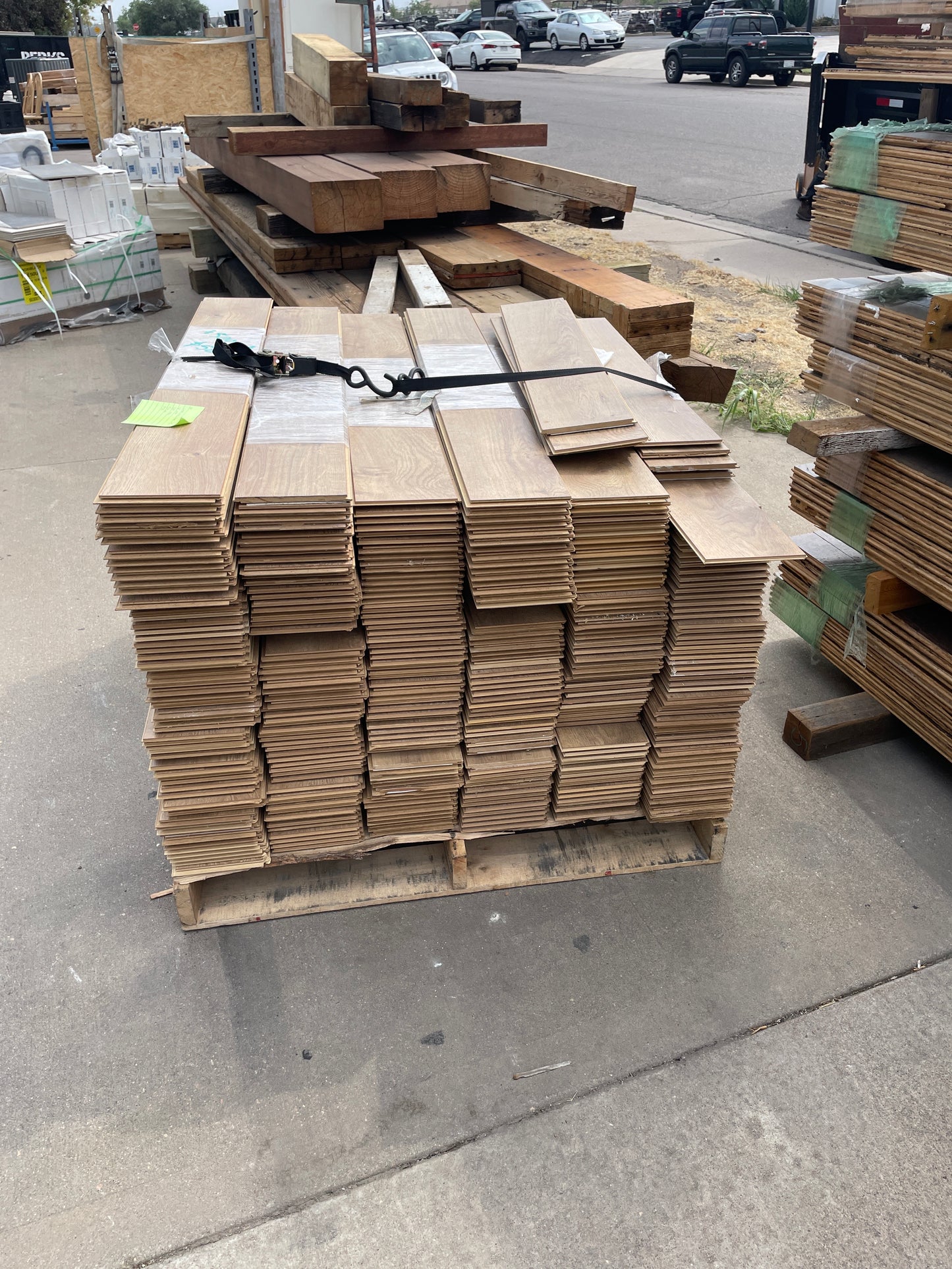 Reclaimed Luxury Vinyl Plank Flooring, 6in, 500 sqft